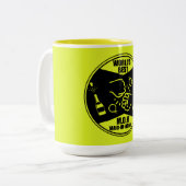 's Werelds beste bruidsmeisje Tweekleurige Koffiemok (Voorkant links)