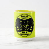 's Werelds beste bruidsmeisje Tweekleurige Koffiemok (Center)