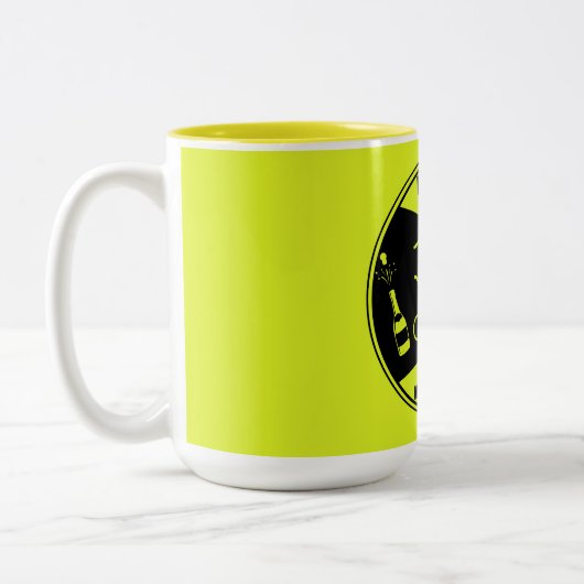 's Werelds beste bruidsmeisje Tweekleurige Koffiemok (Links)