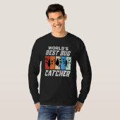 's Werelds Beste Bug Catcher Bug Hunter Bugs T-shirt (Voorkant volledig)