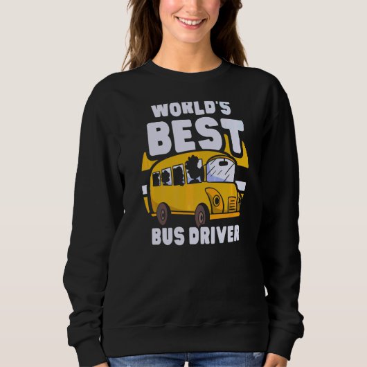 's Werelds beste buschauffeur Busman Job Operator Trui (Voorkant)