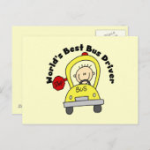 's Werelds beste busdriver Briefkaart (Voorkant / Achterkant)