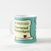 's Werelds beste charteraccountant. Koffiemok (Voorkant links)