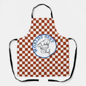 'S Werelds beste chef-kok All-Over Print Schort (Voorkant)