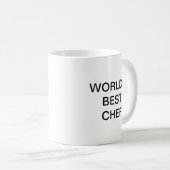 's Werelds beste chef-kok-koffie-Mok Koffiemok (Voorkant rechts)