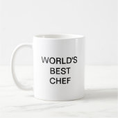 's Werelds beste chef-kok-koffie-Mok Koffiemok (Links)