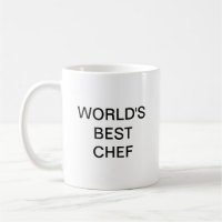 's Werelds beste chef-kok-koffie-Mok
