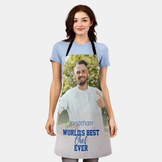 's Werelds beste Chef-Schort ooit Schort (Gedragen)