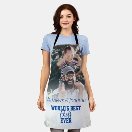 's Werelds beste Chefs-Schort Schort (Gedragen)
