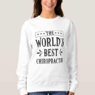 's Werelds beste chiropractische wervelkolom Trui