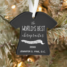 's Werelds beste Chiropractor-cadeau Ornament