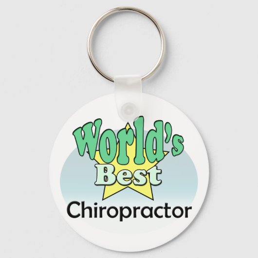 's Werelds beste chiropractor Sleutelhanger (Voorkant)