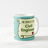 's Werelds beste civiele ingenieur. Koffiemok (Voorkant rechts)