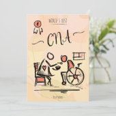 'S Werelds beste CNA - Certified Nurse Assistant G Kaart (Staand voorkant)