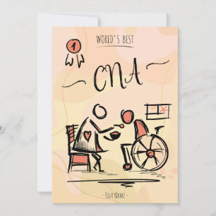 'S Werelds beste CNA - Certified Nurse Assistant G Kaart