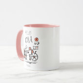 'S Werelds beste CNA - Certified Nurse Assistant G Mok (Voorkant links)