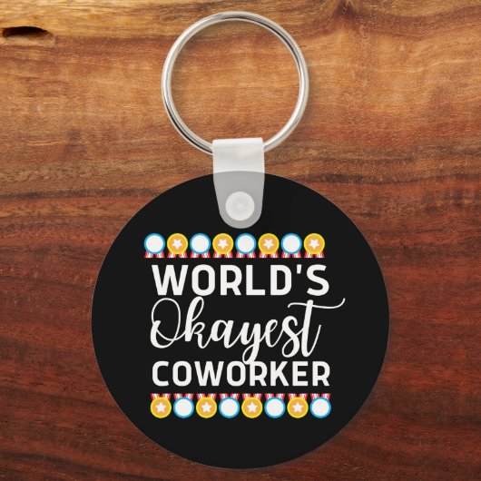 's Werelds beste coworke Sleutelhanger (Voorkant)