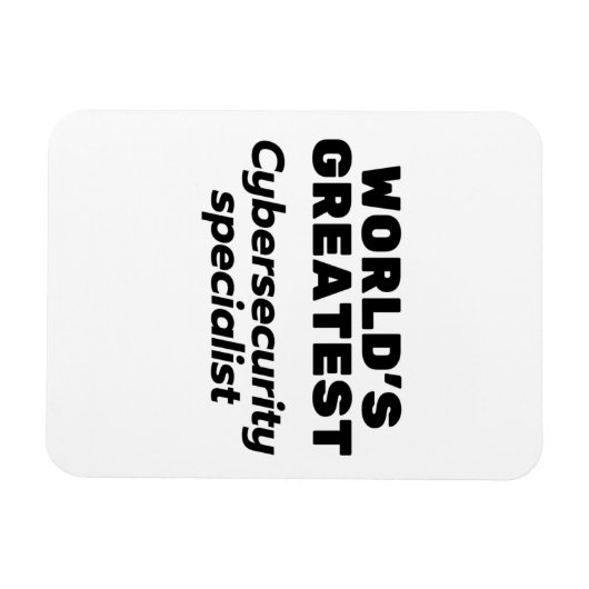 's Werelds beste Cybersecurity Specialist Magneet (Horizontaal)