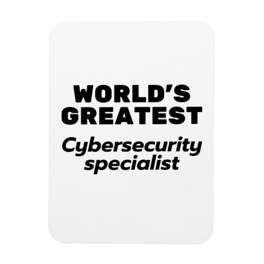's Werelds beste Cybersecurity Specialist Magneet (Verticaal)
