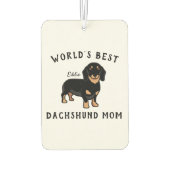 's Werelds beste Dachshund-mam, persoonlijke honde Luchtverfrisser (Achterkant)