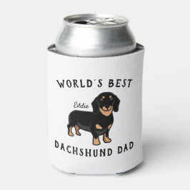 's Werelds beste Dachshund-pap, aangepaste hondenn Blikjeskoeler