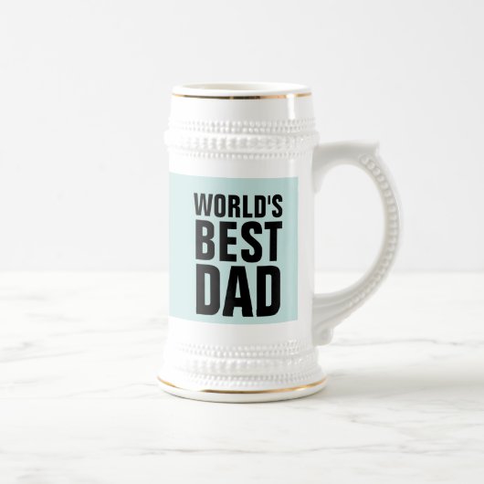'S WERELDS BESTE DAD BEER STEIN BIERPUL (Rechts)