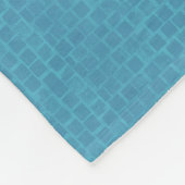 's Werelds beste DAD Blue Brick-aangepaste naam Z3 Fleece Deken (Hoek)