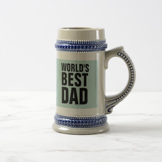 'S WERELDS BESTE DAD COFFEE BEER STEIN BIERPUL (Rechts)