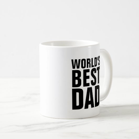 'S WERELDS BESTE DAD COFFEE MUGS KOFFIEMOK (Voorkant rechts)