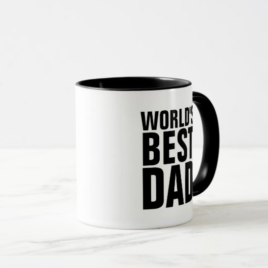 'S WERELDS BESTE DAD COFFEE MUGS MOK (Voorkant rechts)