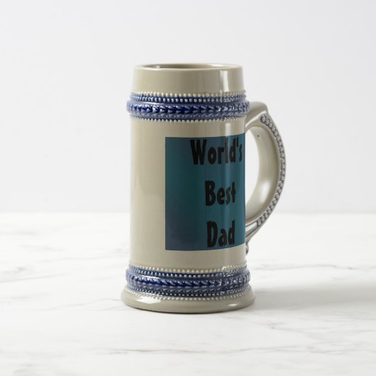 'S WERELDS BESTE DAD GIFT STEINS - VADERDAG GIFTEN BIERPUL (Voorkant rechts)