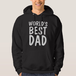 'S WERELDS BESTE DAD, zwarte T-shirts & Hoodies