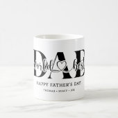 's Werelds beste Daddy Vaderdag-cadeau Koffiemok (Center)