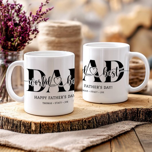's Werelds beste Daddy Vaderdag-cadeau Koffiemok