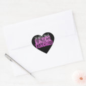 's Werelds beste dansleraar Hart Sticker (Envelop)