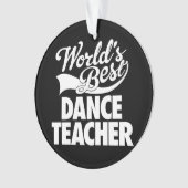 's Werelds beste dansleraar Ornament (voorkant)