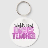 's Werelds beste dansleraar Sleutelhanger (Voorkant)