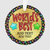 's Werelds beste dat je noemt het Ornament (voorkant)