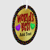 's Werelds beste dat je noemt het Ornament (voorkant)