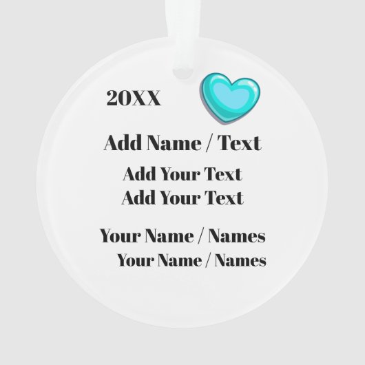 's Werelds beste dat je noemt het Ornament (achterkant)