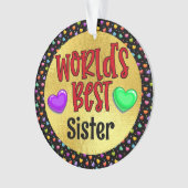 's Werelds beste dat je noemt het Ornament (voorkant)