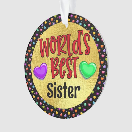 's Werelds beste dat je noemt het Ornament (voorkant)