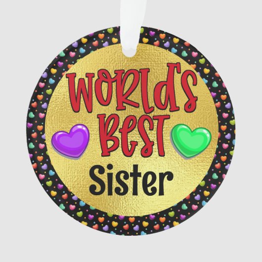 's Werelds beste dat je noemt het Ornament (voorkant)