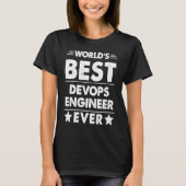 's Werelds beste Devops Engineer ooit T-shirt (Voorkant)