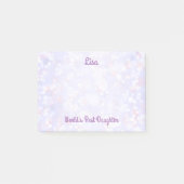 's Werelds beste dochter  Bokeh Post-it® Notes (Voorkant)