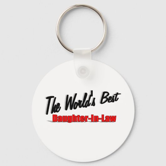 's Werelds beste dochter-in-law Sleutelhanger (Voorkant)