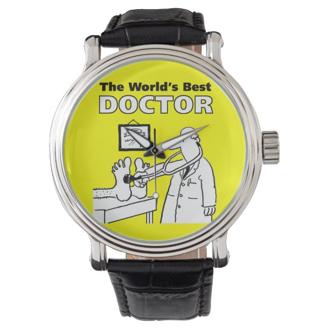 's Werelds beste dokter Horloge (Voorkant)
