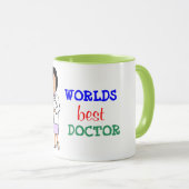 's Werelds beste dokter-koffie-Mok Mok (Voorkant rechts)