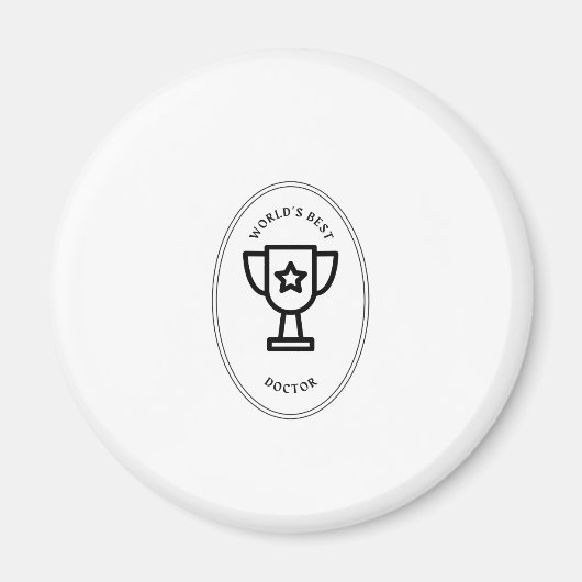 's Werelds beste dokter Magneet (Voorkant)