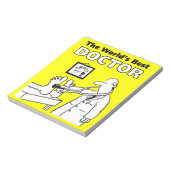 's Werelds beste dokter Notitieblok (Linkerzijde)